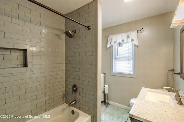 15 Leonard St, Wilkes-Barre, PA 18702 - bathroom featuring vanity and shower / bath combination