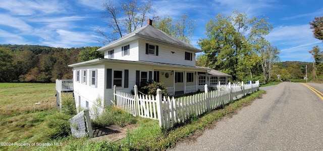 view of country-style home