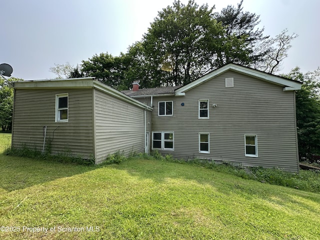 439 Old Union Rd, Equinunk, PA 18417 - back of property featuring a yard