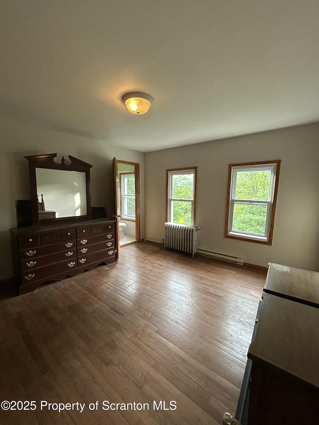 439 Old Union Rd, Equinunk, PA 18417 - unfurnished bedroom with wood finished floors and baseboards