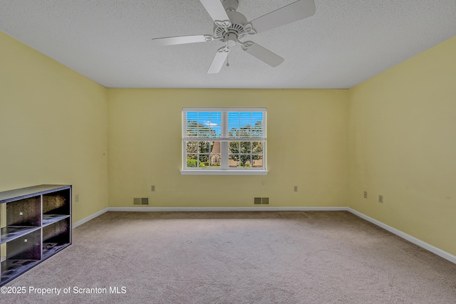 33 Hedge Row Run, Clarks Summit, PA 18411 - carpeted empty room featuring a textured ceiling and a ceiling fan