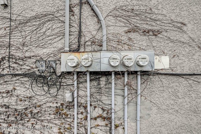 401-405 S Main Ave, Scranton, PA 18504 - details featuring electric meter
