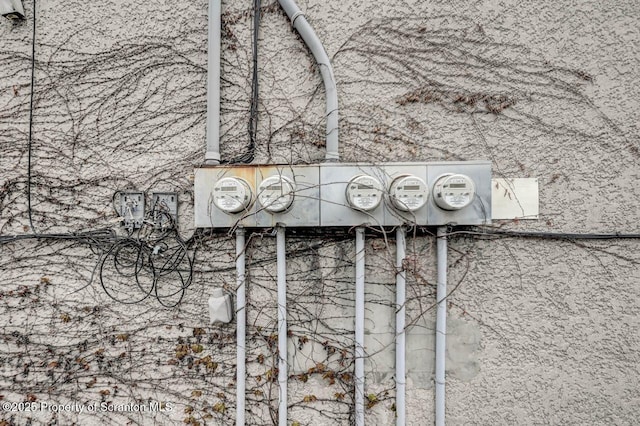 401-405 S Main Ave, Scranton, PA 18504 - details featuring electric meter