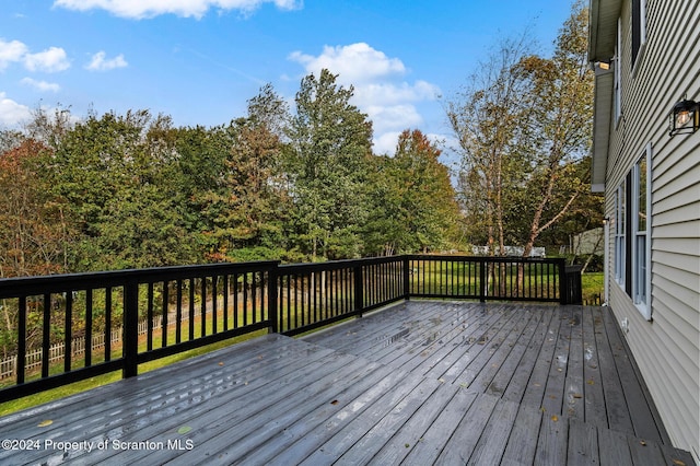 view of deck