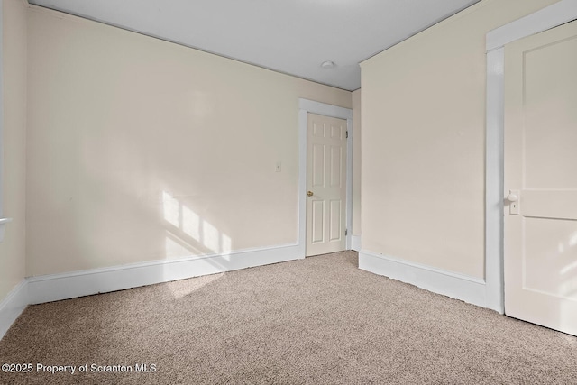818 Cherry St, Scranton, PA 18505 - carpeted spare room with baseboards