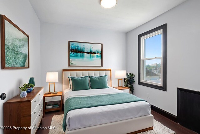 1210 N N Main Ave, Scranton, PA 18508 - bedroom with wood finished floors and baseboards