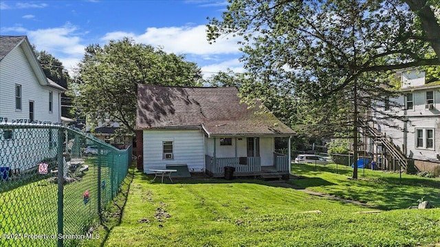 1017 W Market St, Scranton, PA 18508 - back of house with covered porch