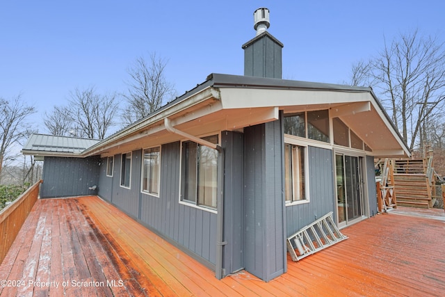 view of deck