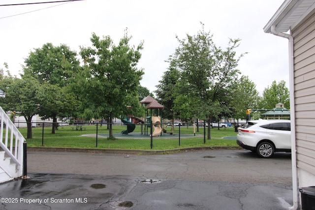528 Hemlock St, Scranton, PA 18505 - view of parking / parking lot featuring a playground