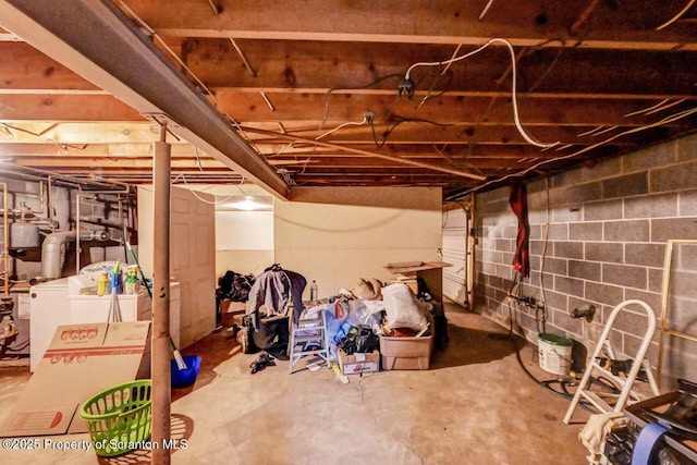 226 Linda Ln, Scranton, PA 18504 - view of unfinished below grade area
