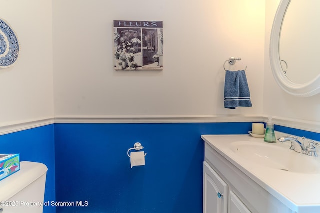 99 Elizabeth Ave, Hallstead, PA 18822 - bathroom with vanity and toilet