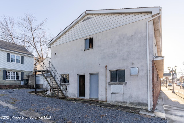 view of rear view of house