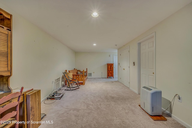 8 Parkland Dr Bldg 9, South Abington Twp, PA 18411 - living area with carpet floors and recessed lighting