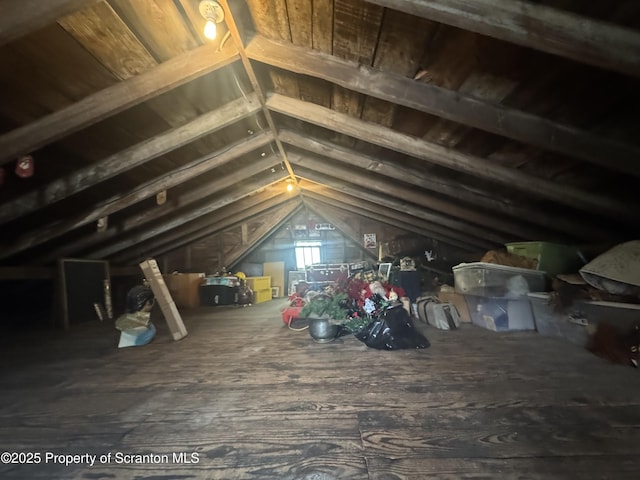 113 Claremont Ave, Clarks Summit, PA 18411 - view of unfinished attic