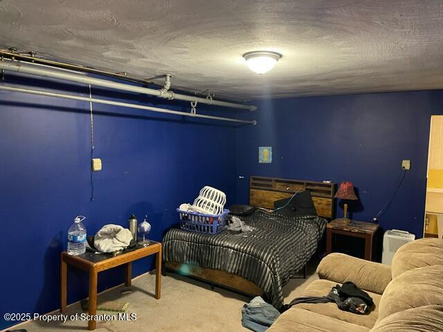 bedroom featuring carpet