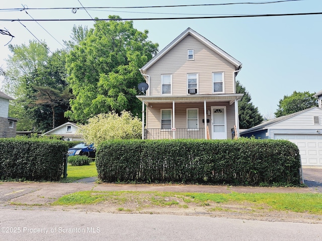 2127 Price St, Scranton, PA 18504 - view of front of house featuring a porch
