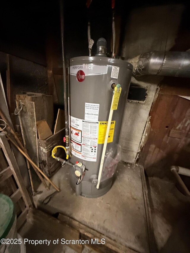 utilities featuring water heater