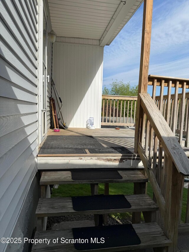 view of deck