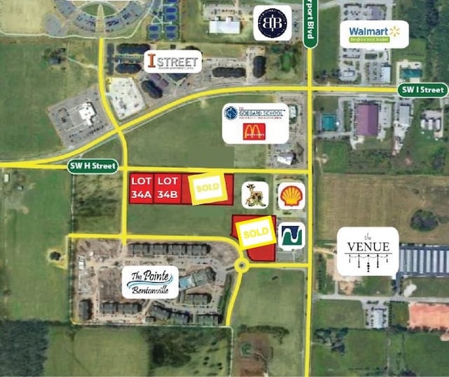 LOT34B SW H St, Bentonville AR, 72712 land for sale