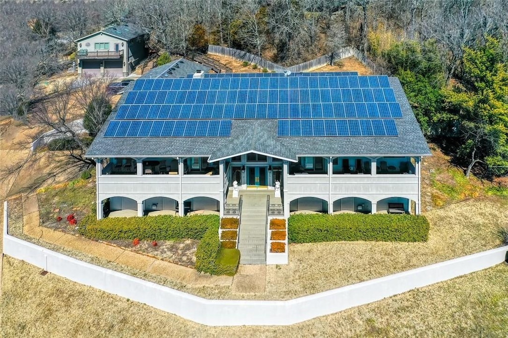 680 N Cliffside Dr, Fayetteville, AR 72701 - exterior space featuring stairway