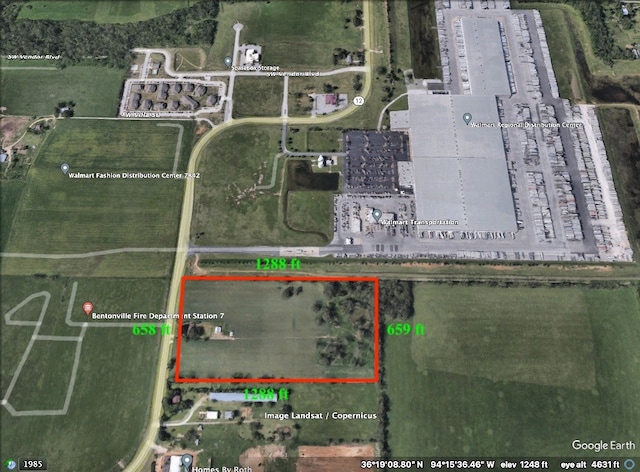 5951 SW Regional Airport Blvd, Bentonville AR, 72713 land for sale