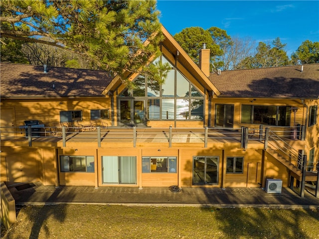 18515 Dream Catcher, Garfield, AR 72732 - back of house with a patio area and central air condition unit