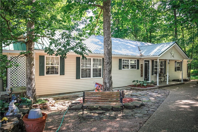 view of rear view of house