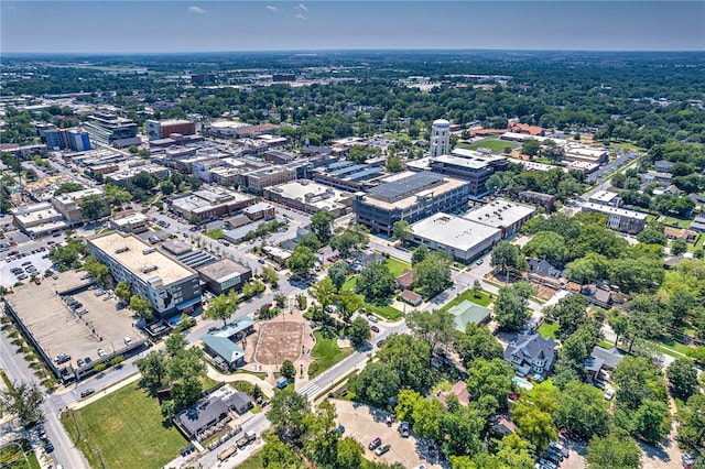 view of aerial view