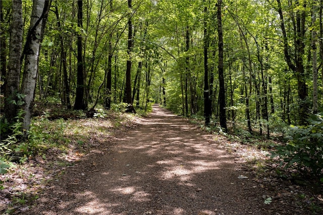 view of road