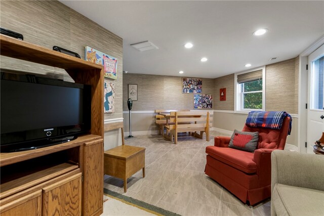 view of living room