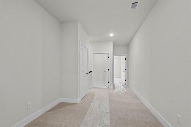3058 W Berkeley Ave, Rogers, AR 72758 - corridor featuring light carpet, baseboards, and recessed lighting