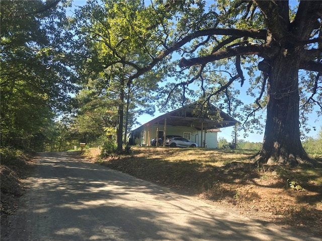 view of side of property