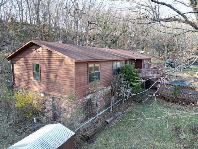 view of home's exterior