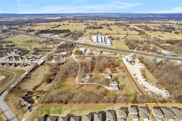 view of aerial view