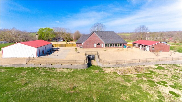 1374 Javello Rd, Tontitown, AR 72762 - exterior space featuring a yard