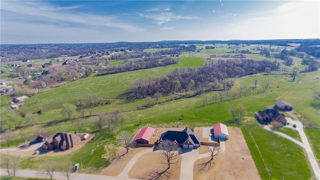 1374 Javello Rd, Tontitown, AR 72762 - aerial view featuring a rural view