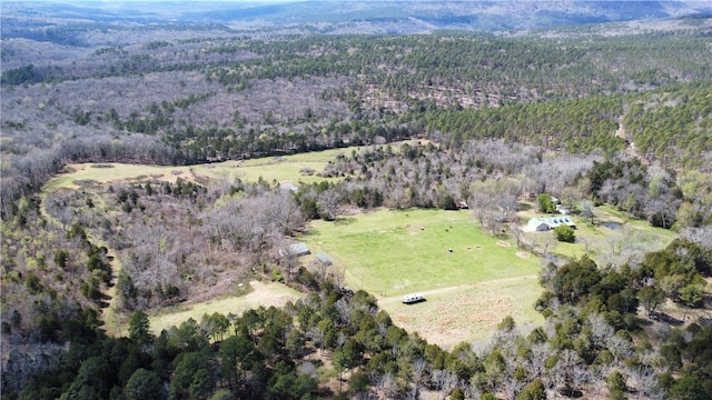 view of aerial view