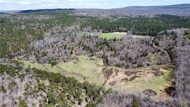 view of aerial view