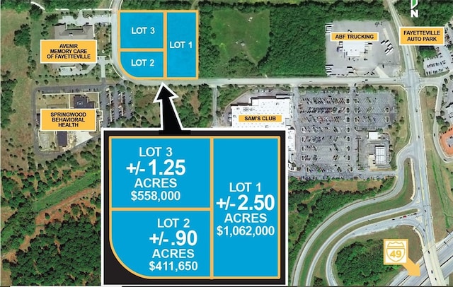 1967 W Truckers Dr, Fayetteville AR, 72704 land for sale