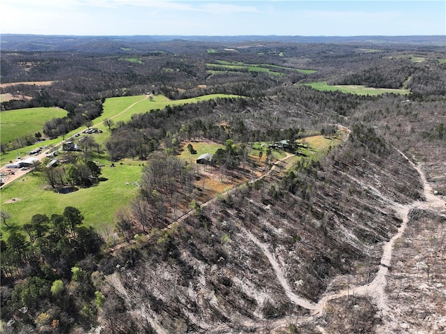 view of aerial view