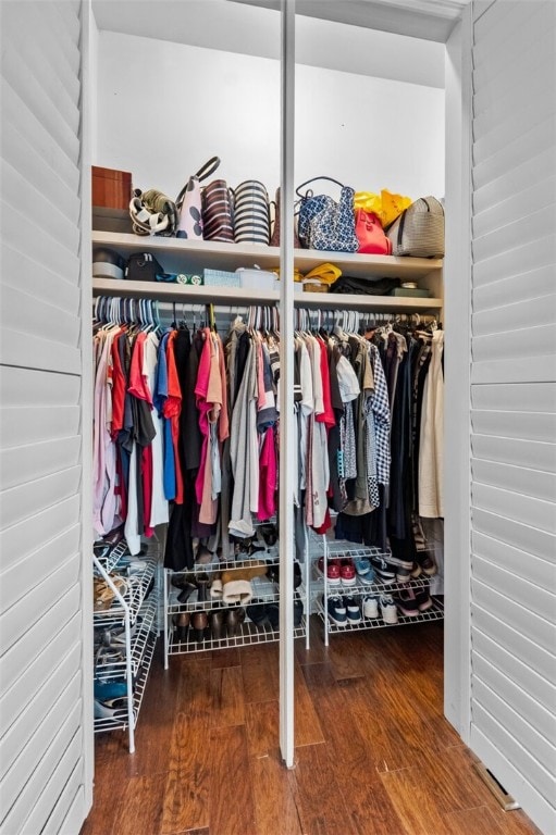 view of closet