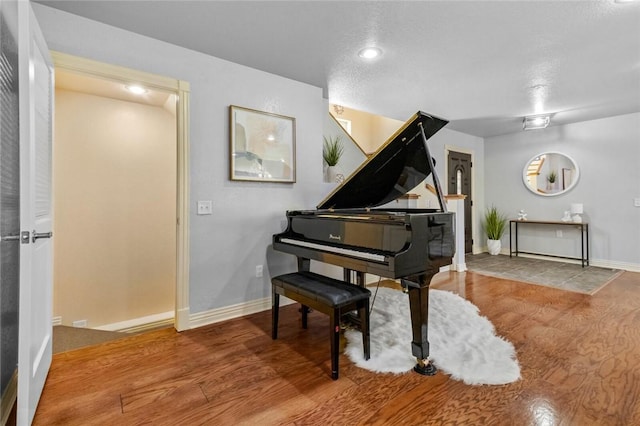 misc room featuring hardwood / wood-style flooring