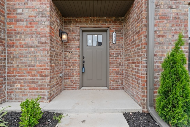 view of property entrance