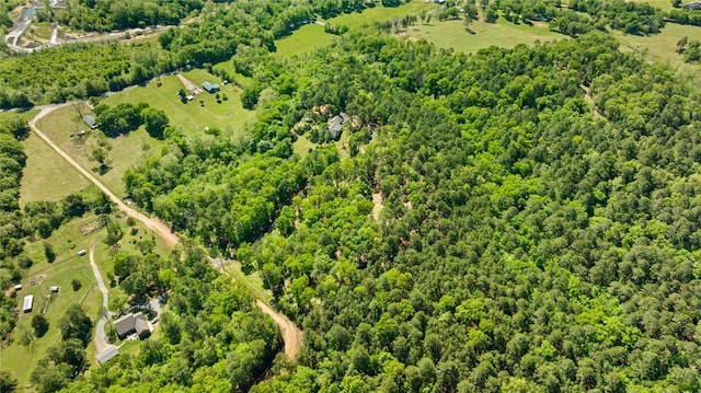 view of aerial view