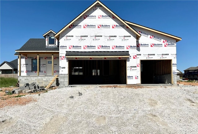 1913 Hale Ln, Pea Ridge, AR 72751 - unfinished property featuring an attached garage