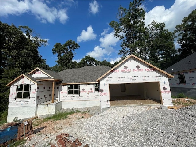 view of property under construction