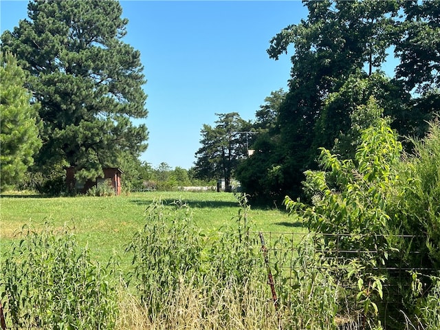 view of local wilderness featuring a rural view