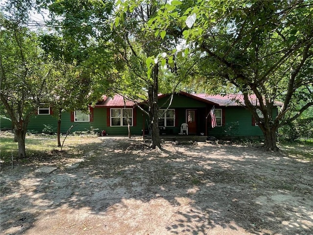 view of ranch-style house