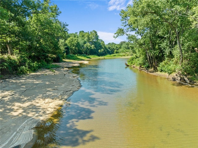 property view of water