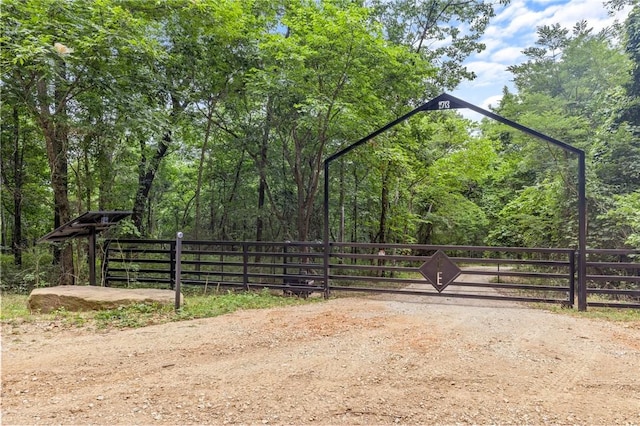 view of gate